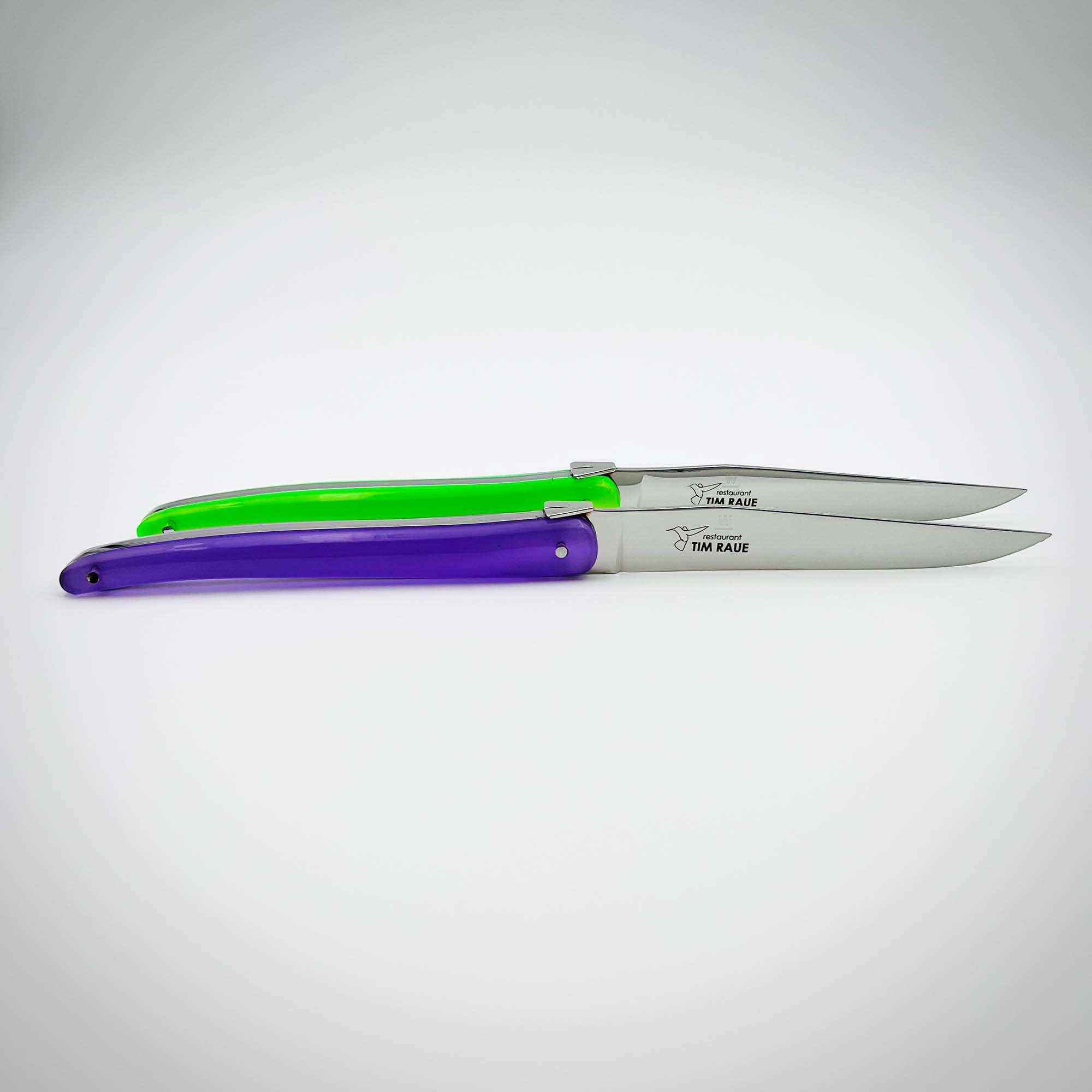 2er-Set Forge de Laguiole | vert & mauve