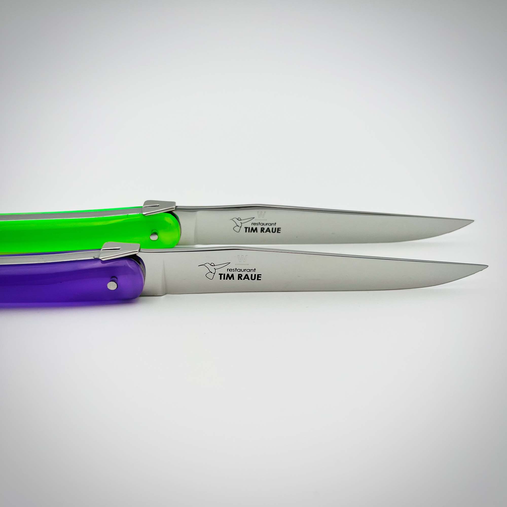 2er-Set Forge de Laguiole | vert & mauve