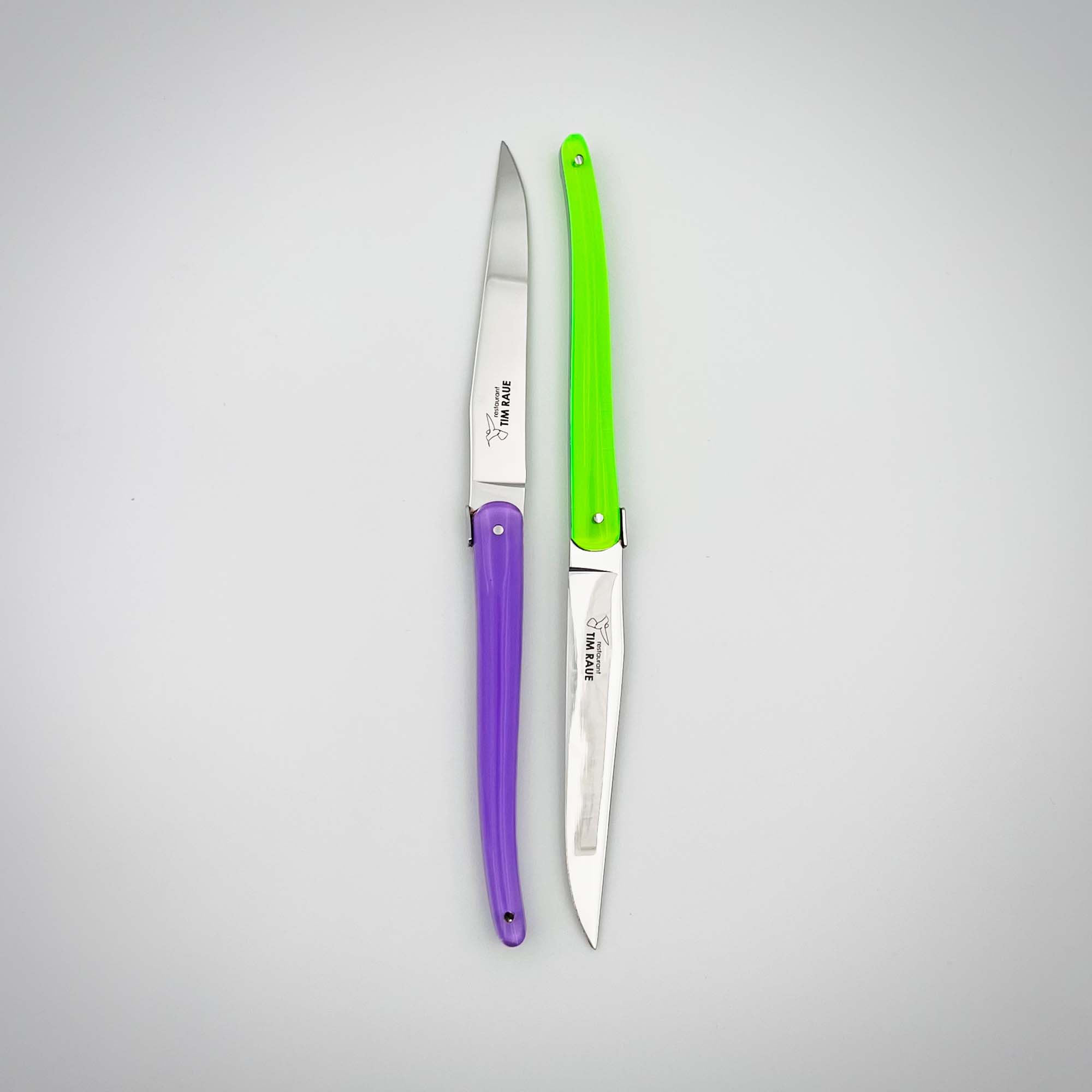 2er-Set Forge de Laguiole | vert & mauve