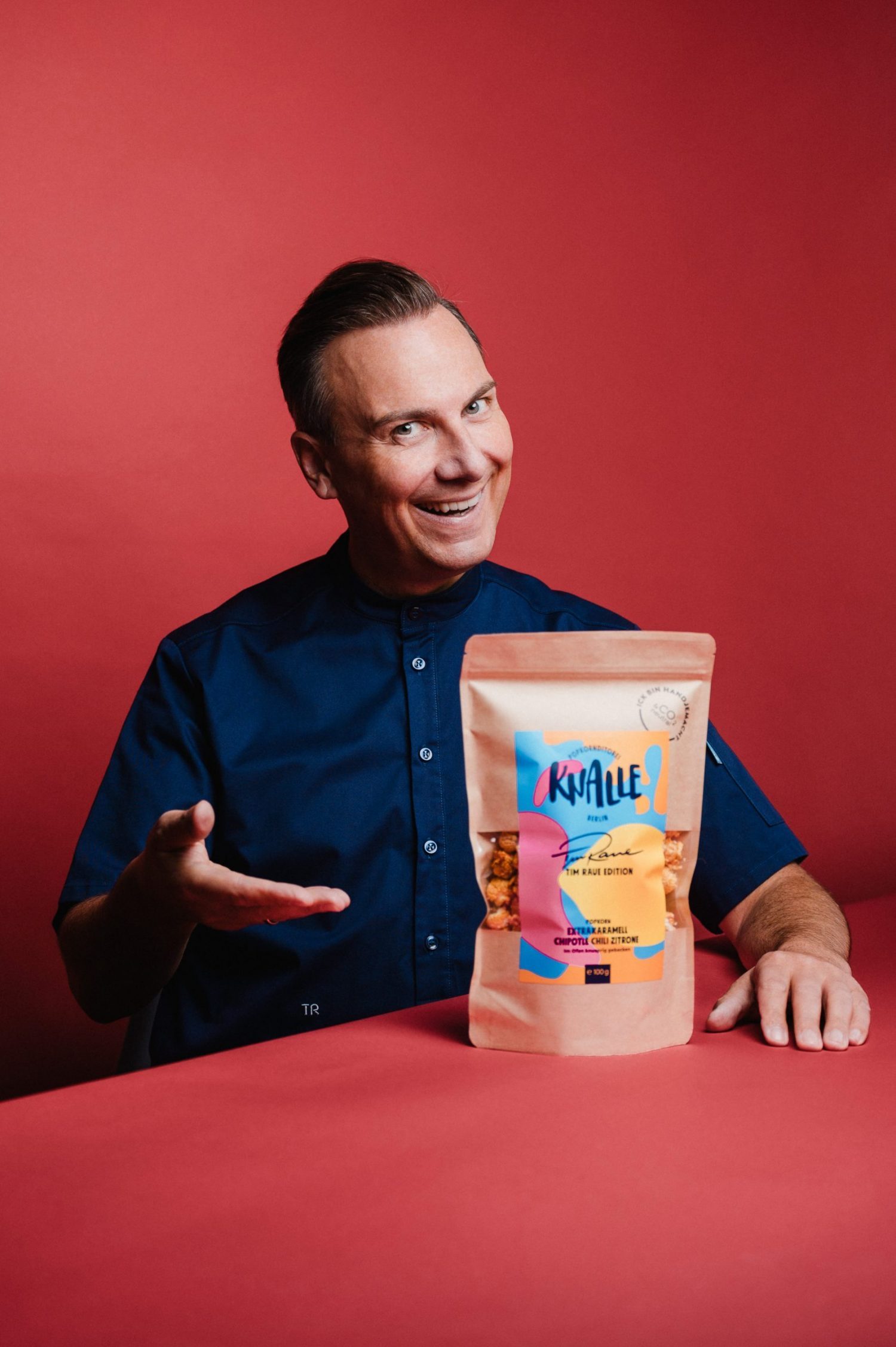 Tim raue mit Knalle Popcorn